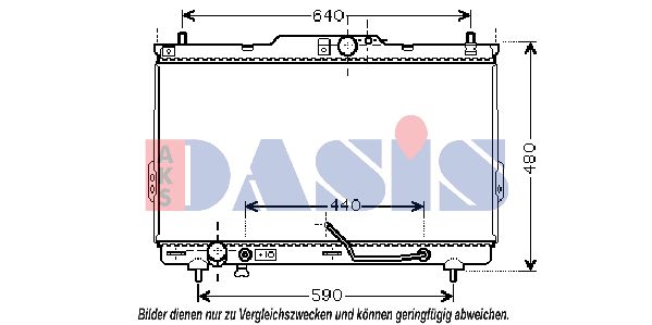 AKS DASIS Radiators, Motora dzesēšanas sistēma 510038N